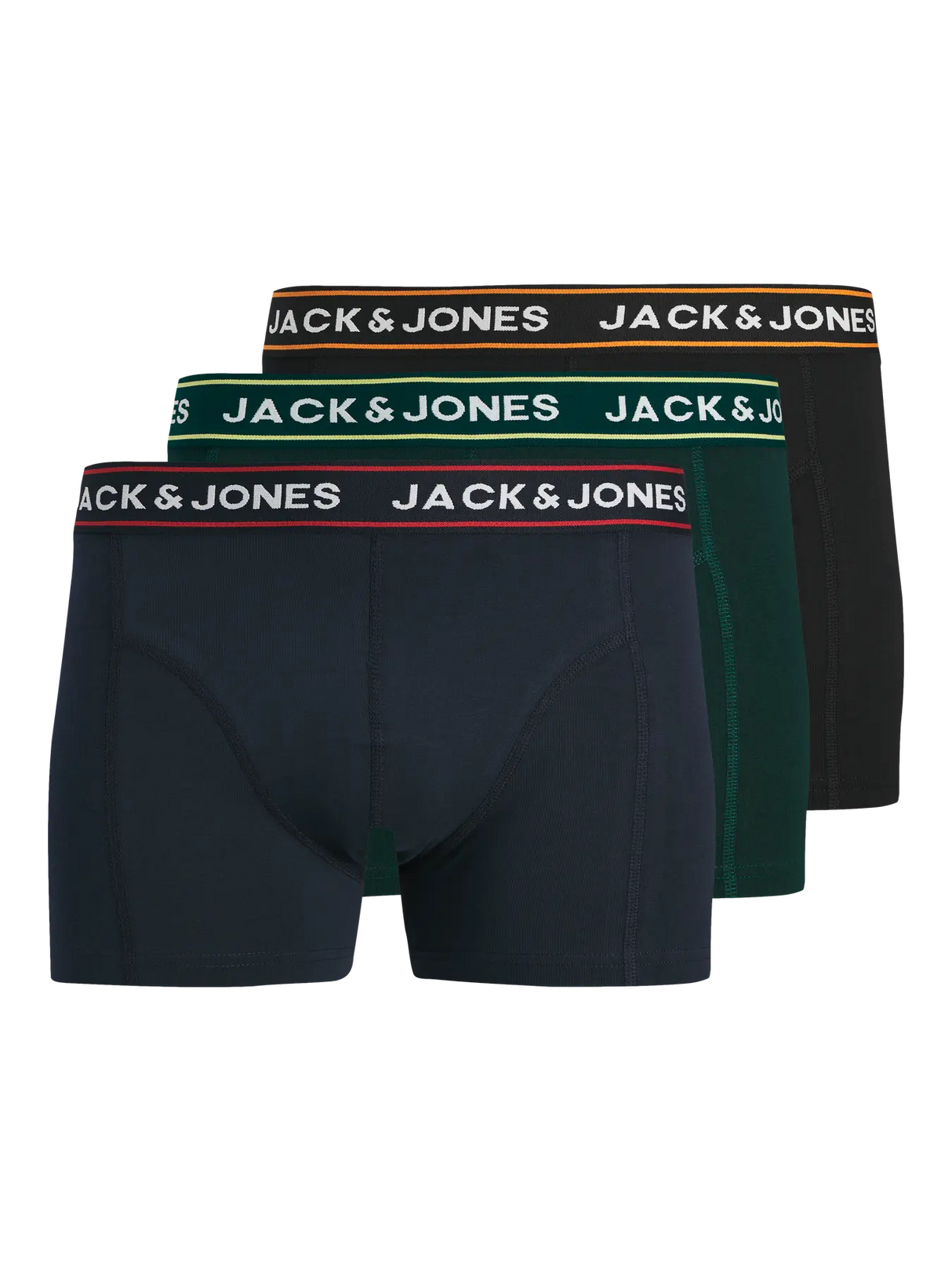 JACMAX SOLID TRUNKS 3 PACK BTW -26